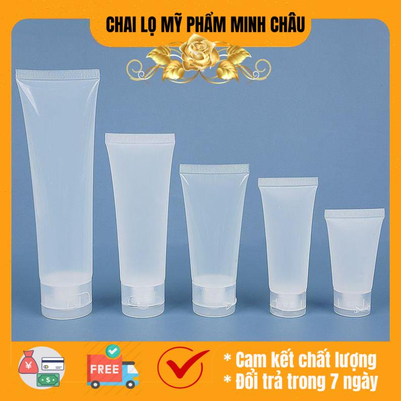 Tuýt đựng mỹ phẩm 10ml/15ml/20ml/30ml/50ml - tuýp chiết mỹ phẩm - chai lọ mỹ phẩm