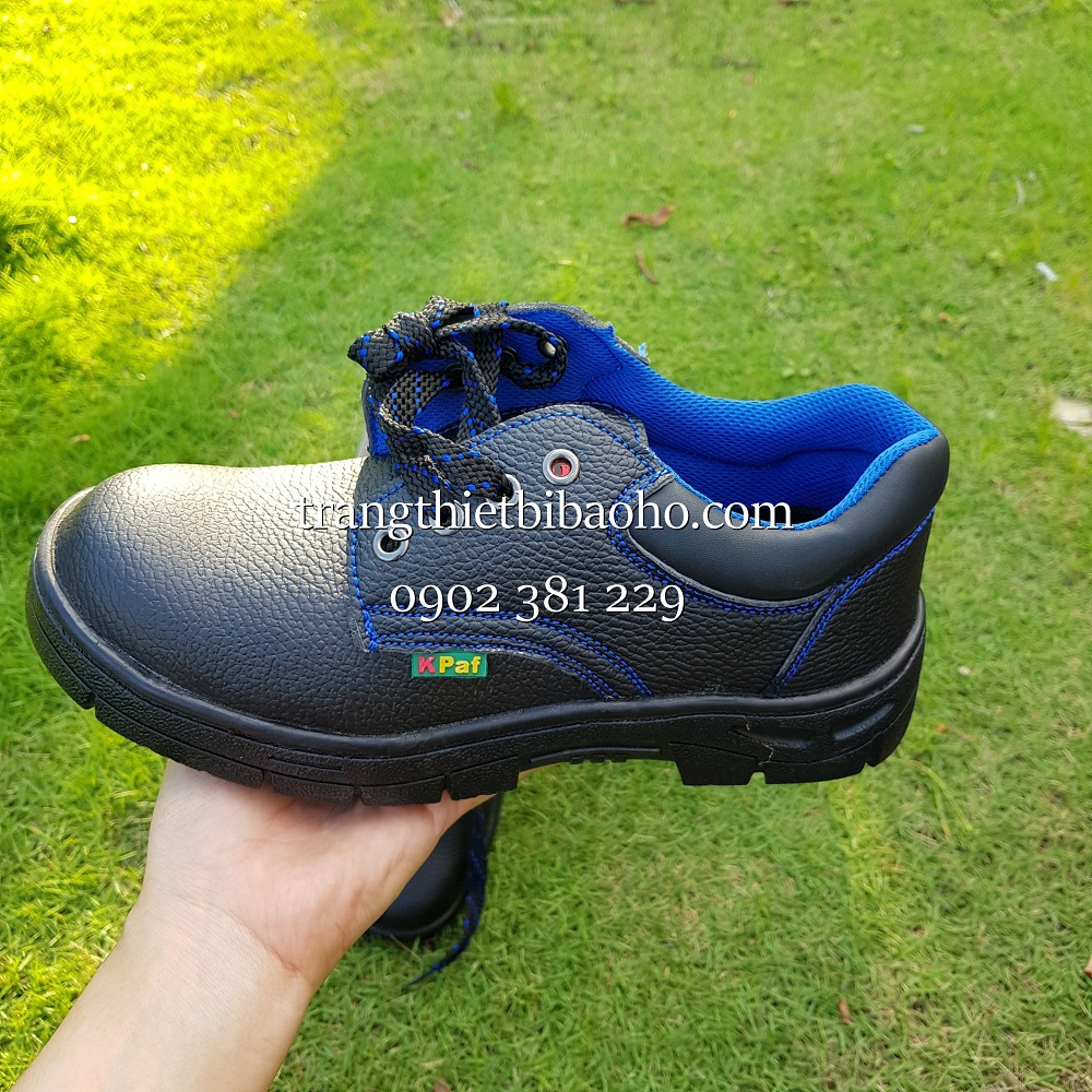Giày bảo hộ lao động Kpaf mũi sắt, đế thép KP 8101 - hình thật