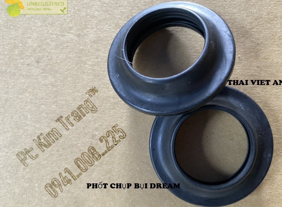 Phốt chụp bụi phuộc trước hàng đẹp dùng Dream wave sirius exciter novo