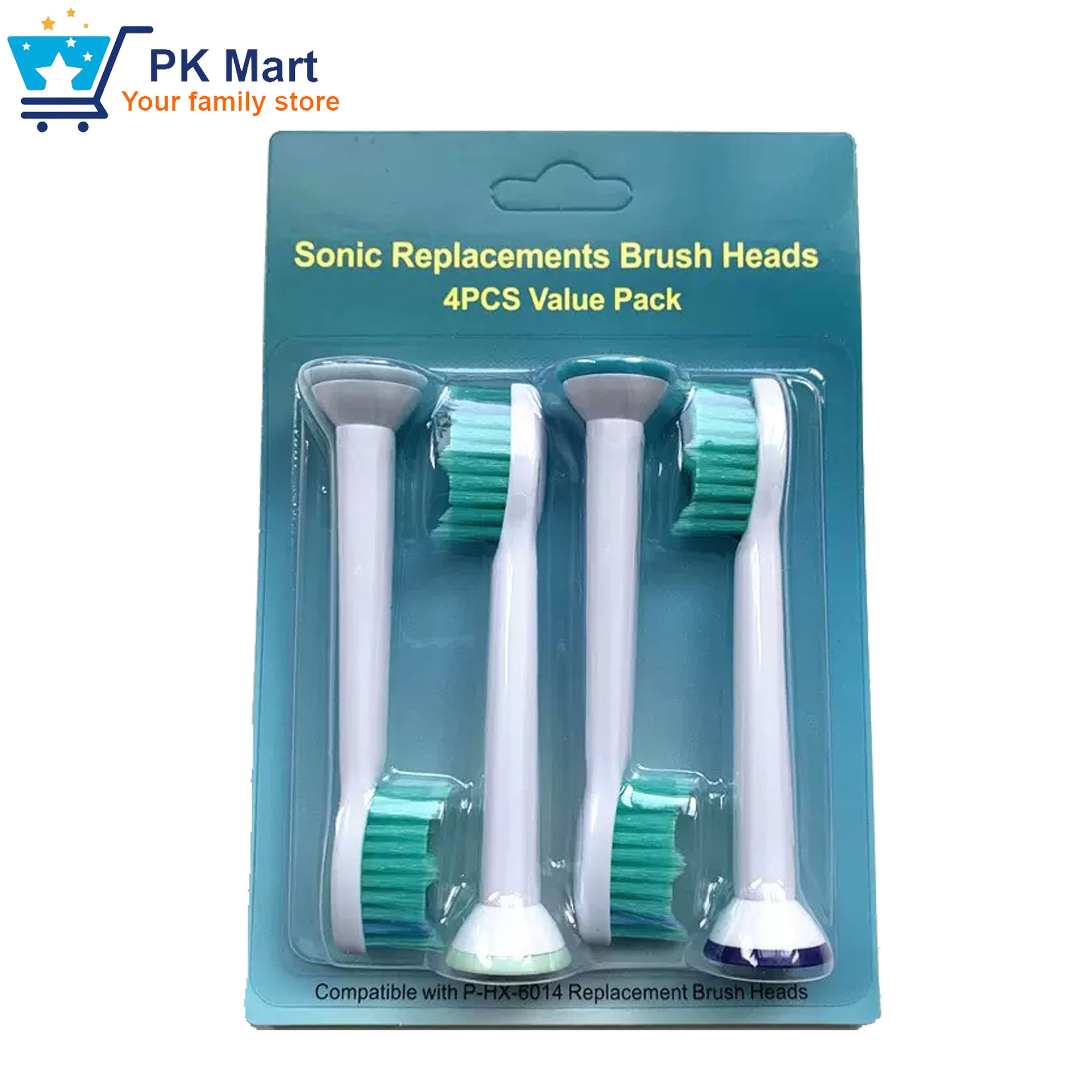 Vỉ 4 đầu bàn chải đánh răng thay thế cho bàn chải điện Philips Sonicare