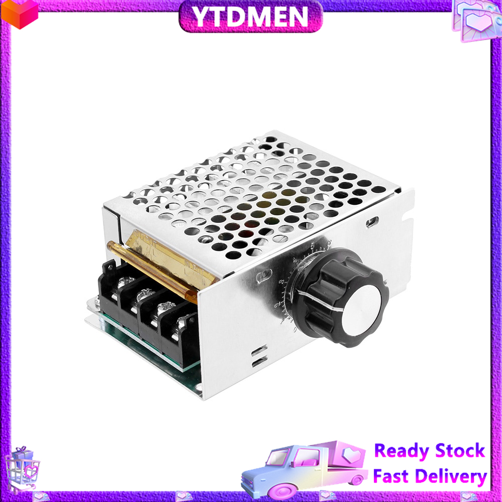 Ytdmen mô-đun điều khiển tốc độ đèn động cơ 4000w 220v ac scr, bộ điều chỉnh điện áp, bộ điều chỉnh nhiệt điều chỉnh mờ