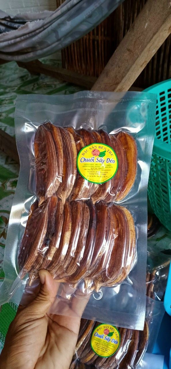 Chuối hồng sấy dẻo bến tre