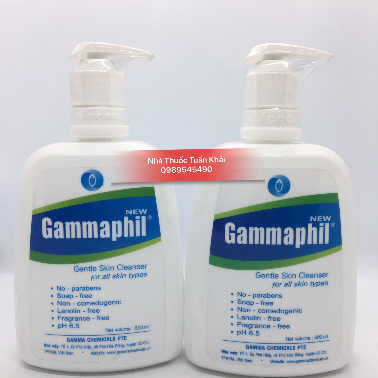 Sữa rửa mặt GAMMAPHIL dành cho mọi loại da- 500ml