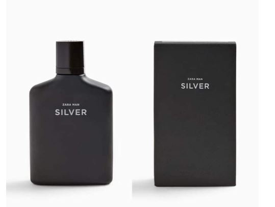 Nước hoa nam zara silver full box 100ml - m1