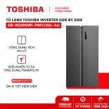 TỦ LẠNH THÔNG MINH GR-RS696WI-PMV(60)-AG - Cấp Đông Siêu Tốc - Origin Inverter - Kết Nối Từ Xa - Theo Dõi Bằng AI
