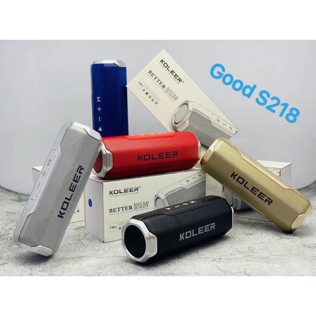 Loa bluetooth koleer s218