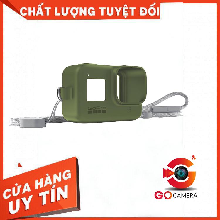 Vỏ silicon sleeve + lanyard dành cho gopro hero 8 black