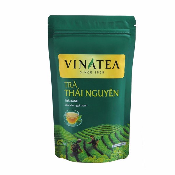 Trà vinatea thái nguyên sợi rời túi zip 180 g