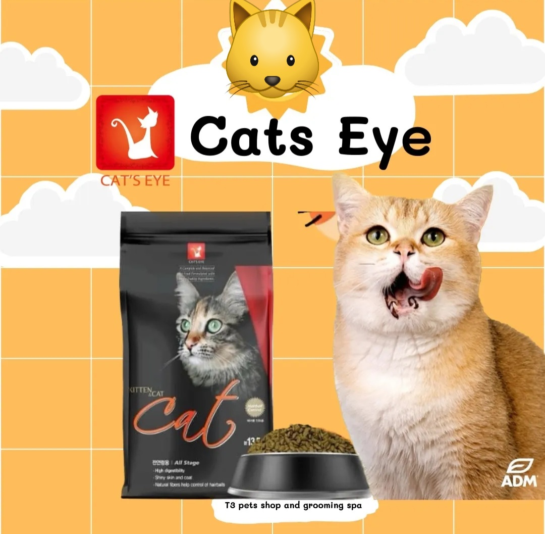 Thức ăn hạt cho mèo con, mèo lớn Cat's eye Hàn Quốc, Cateye 1.5KG