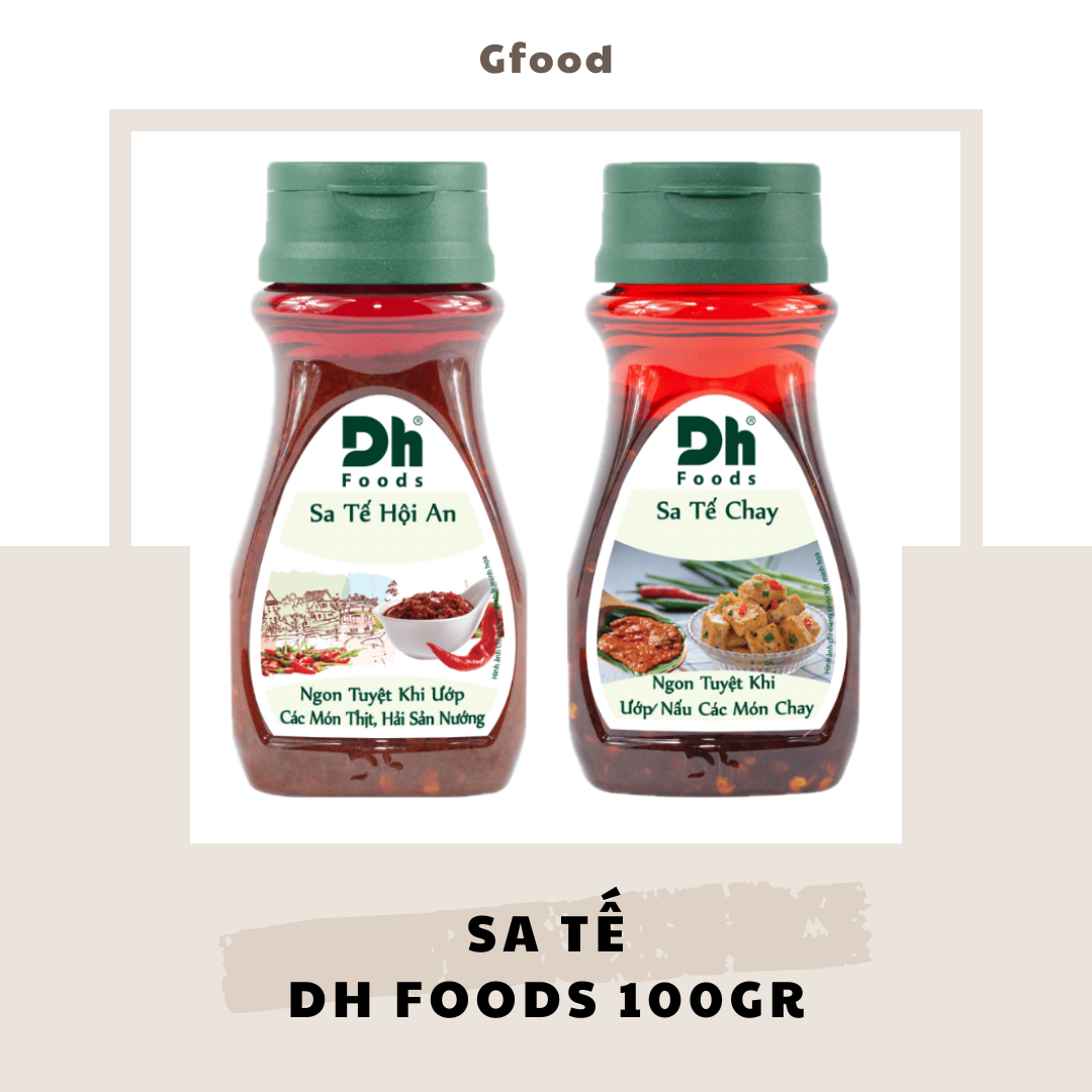 Dh Foods Vegetarian Sa Te & Hoi an Sa Te 100Gr