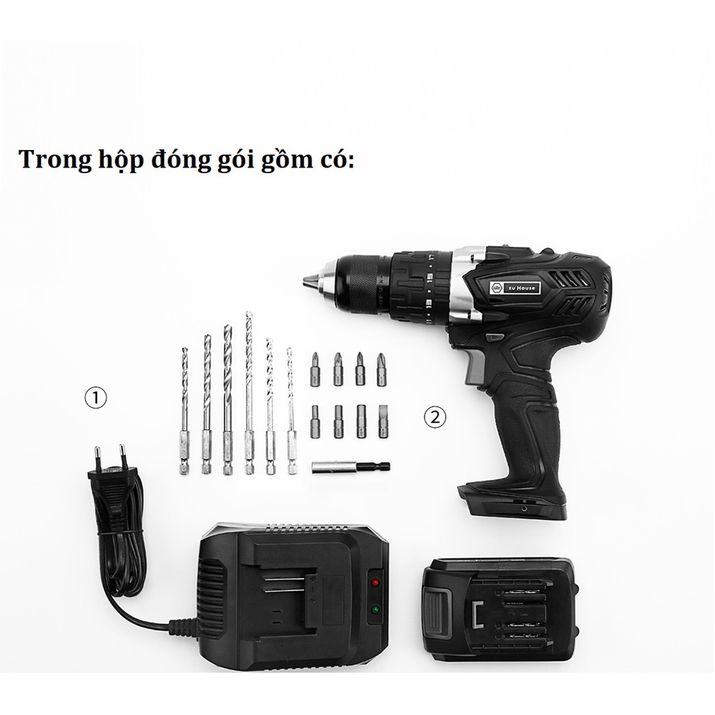 MÁY KHOAN VÍT ĐIỆN KHÔNG DÂY XIAOMI WIHA ZU HAUSE 80089C