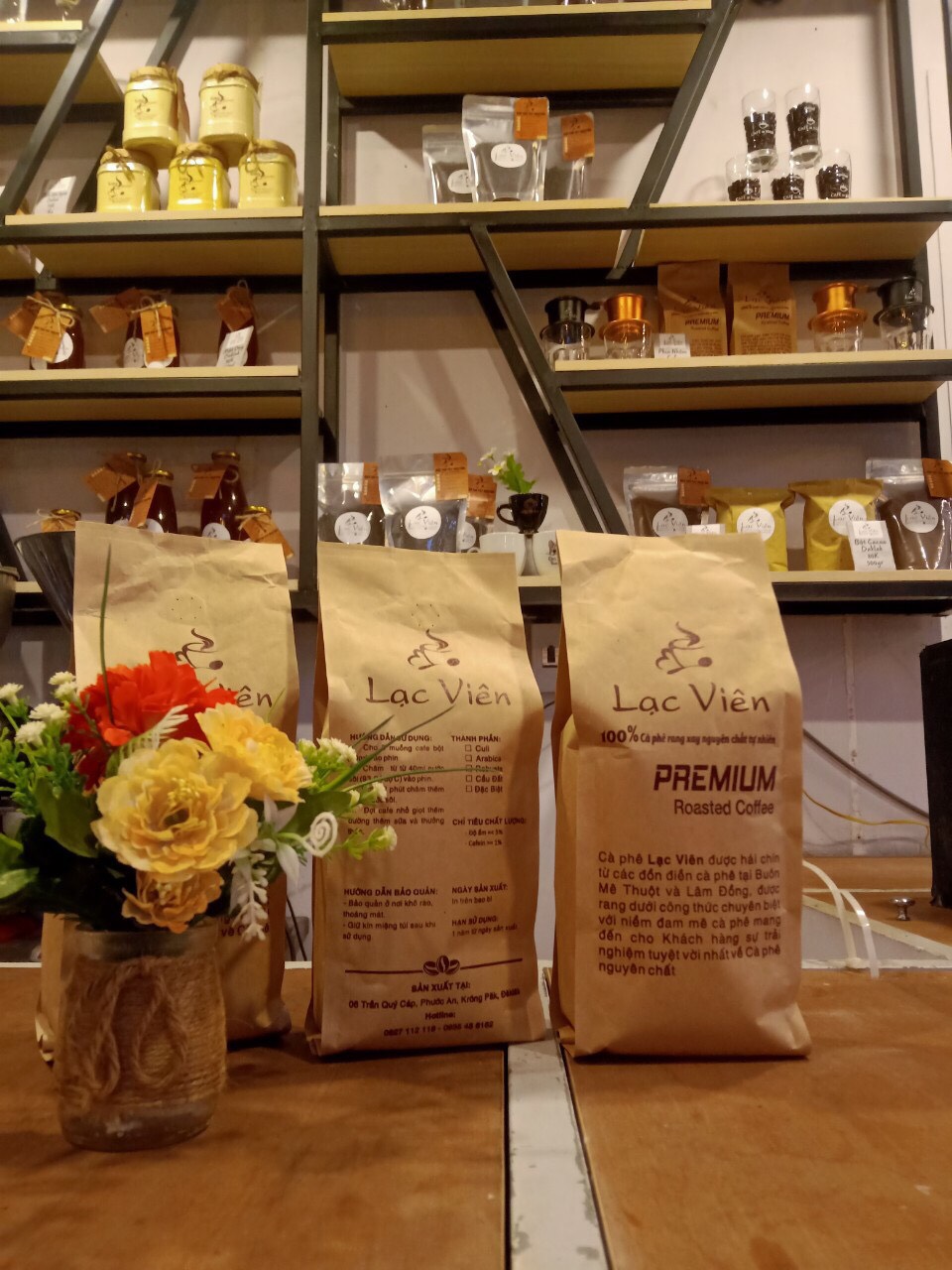 Cà phê rang xay nguyên chất buôn mê thuộc - cafe xay nguyên chất - ca phe rang xay đặc biệt - thơm ngon không pha tạp chất