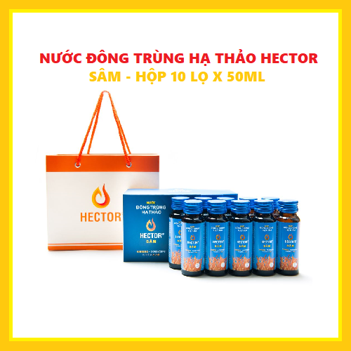 Nước đông trùng hạ thảo Hector sâm