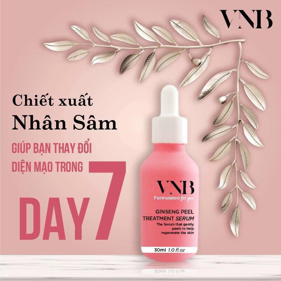 SERUM PELL NHẸ VNB GINSENG PELL TREATMENT SERUM 30ML - SẢN PHẨM CHẤT LƯỢNG ĐƯỢC NGƯỜI DÙNG ĐÁNH GIÁ 