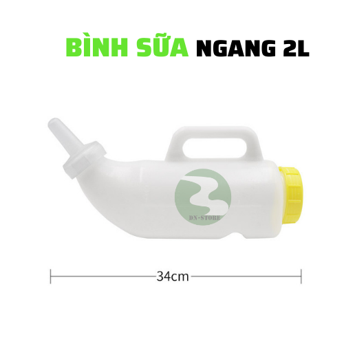 Bình bú cho bò dê - 2l nhập khẩu