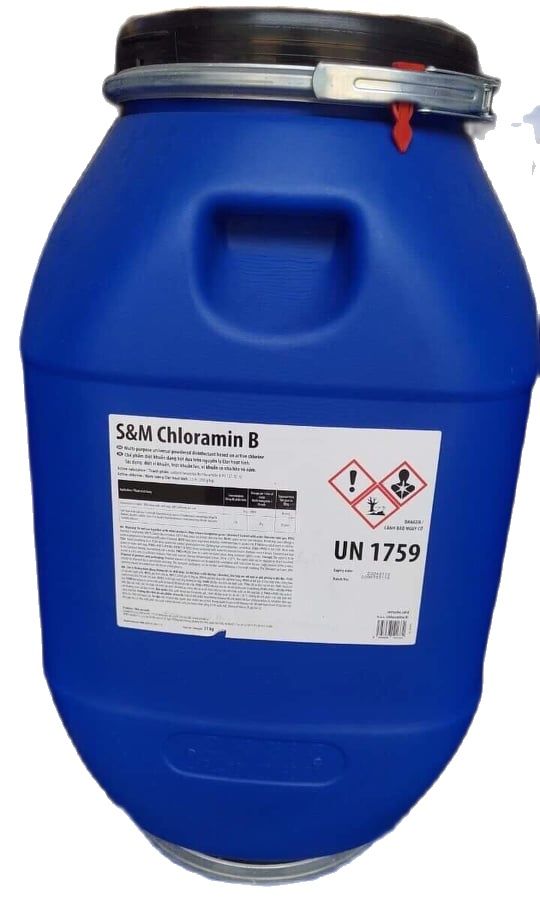 [Hoàn Tiền 10%] Cloramin B túi 1000gr chất khử trùng diệt khuẩn hiệu quả diệt virut tẩy uế làm sạch môi trường cách pha cloramin b 25 cloraminb là gì cloraminb mua ở đâu