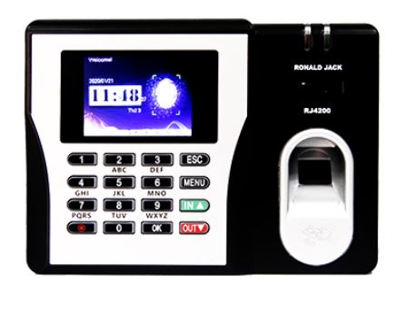 Máy chấm công vân tay Ronald Jack RJ4200 (Máy chấm công chính hãng Ronald Jack)
