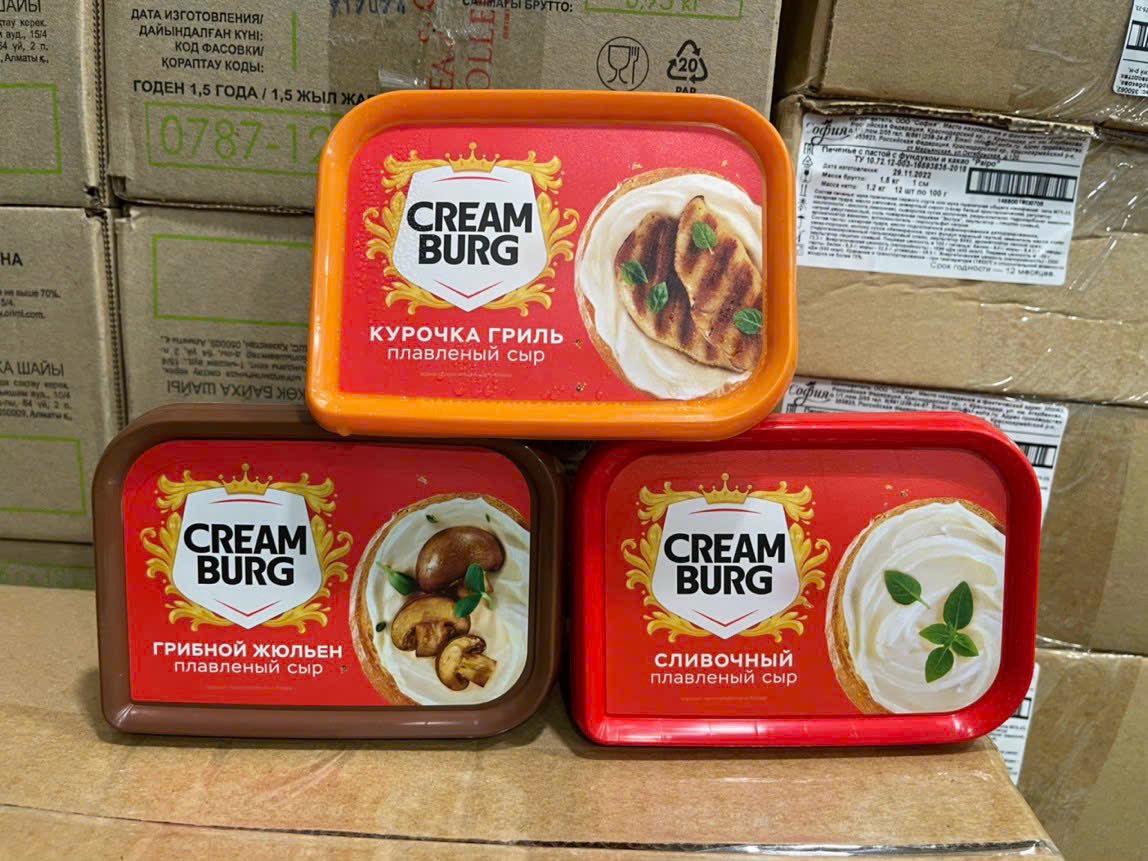 Phomat tươi Nga Creamburg 400g