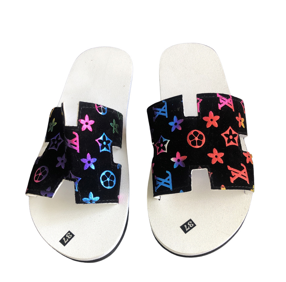 Dép nữ quai chữ H XL nam nữ sandal chip chip đế trắng size từ 35 nữ đến 43 nam
