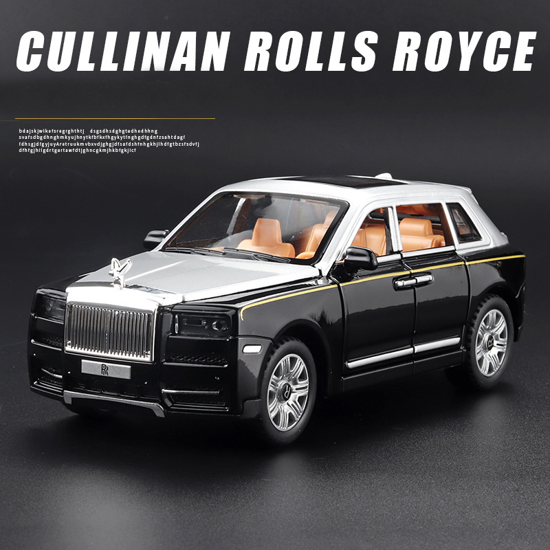Mô hình kim loại siêu xe Rolls Royce Cullinan bản tiêu chuẩn Tỷ lệ 1:32