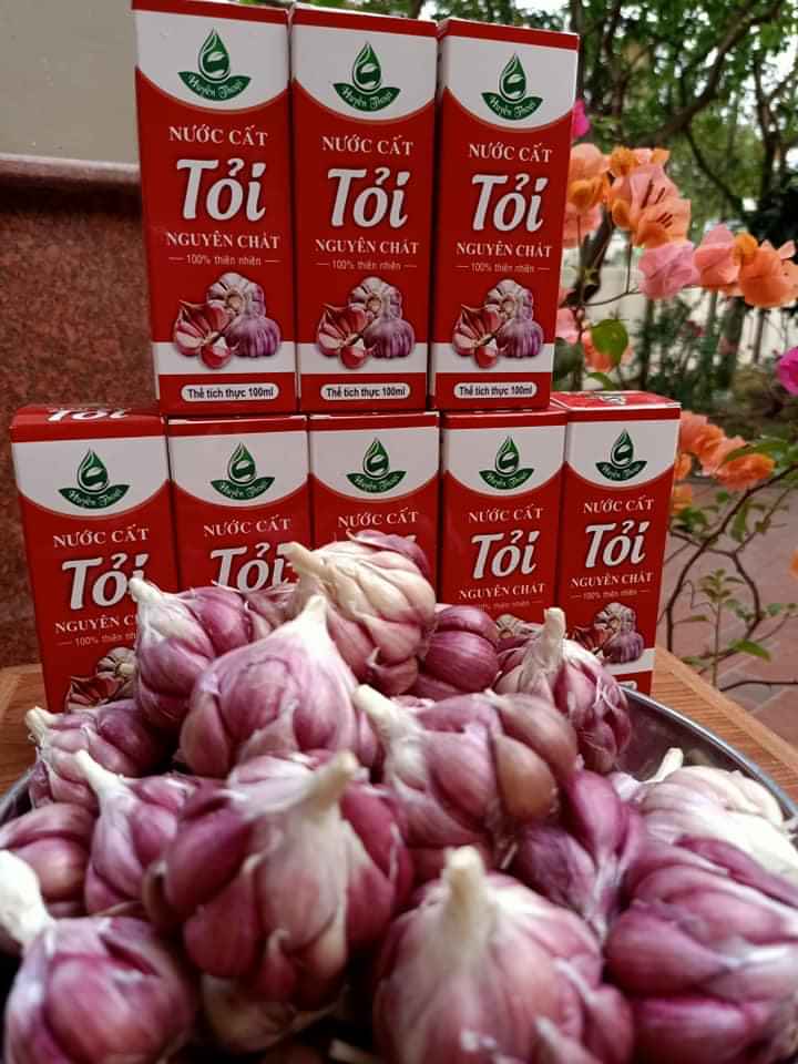 Nước cất tỏi nguyên chất 100ml