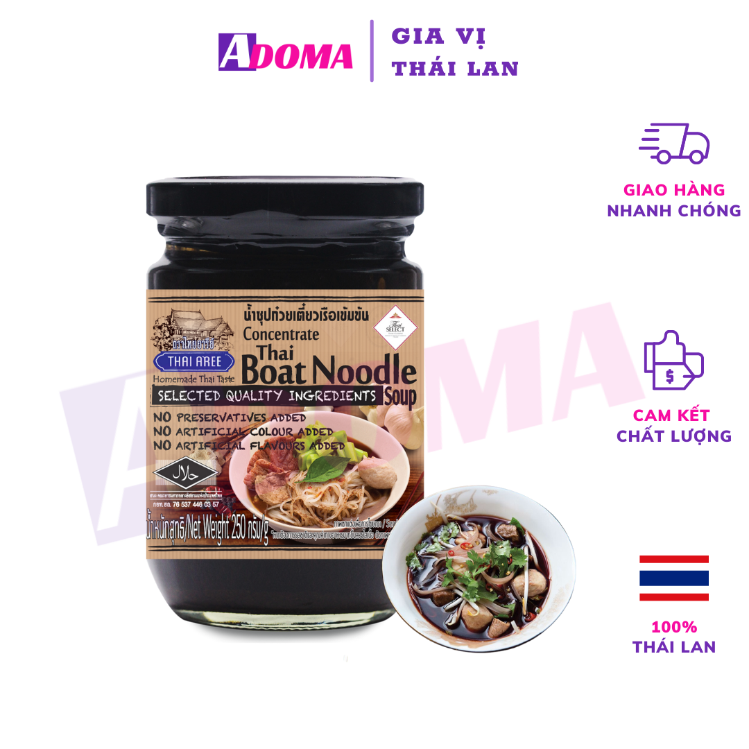 Thai Boat Noodle Soup Thai Aree ADOMA