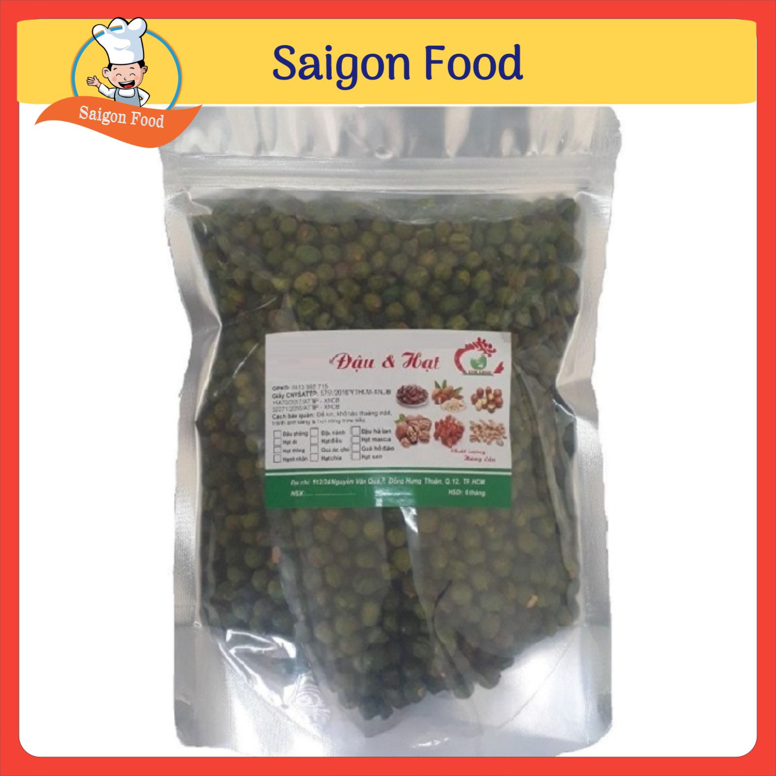Combo 5kg đậu hà lan rang muối - Saigon Food
