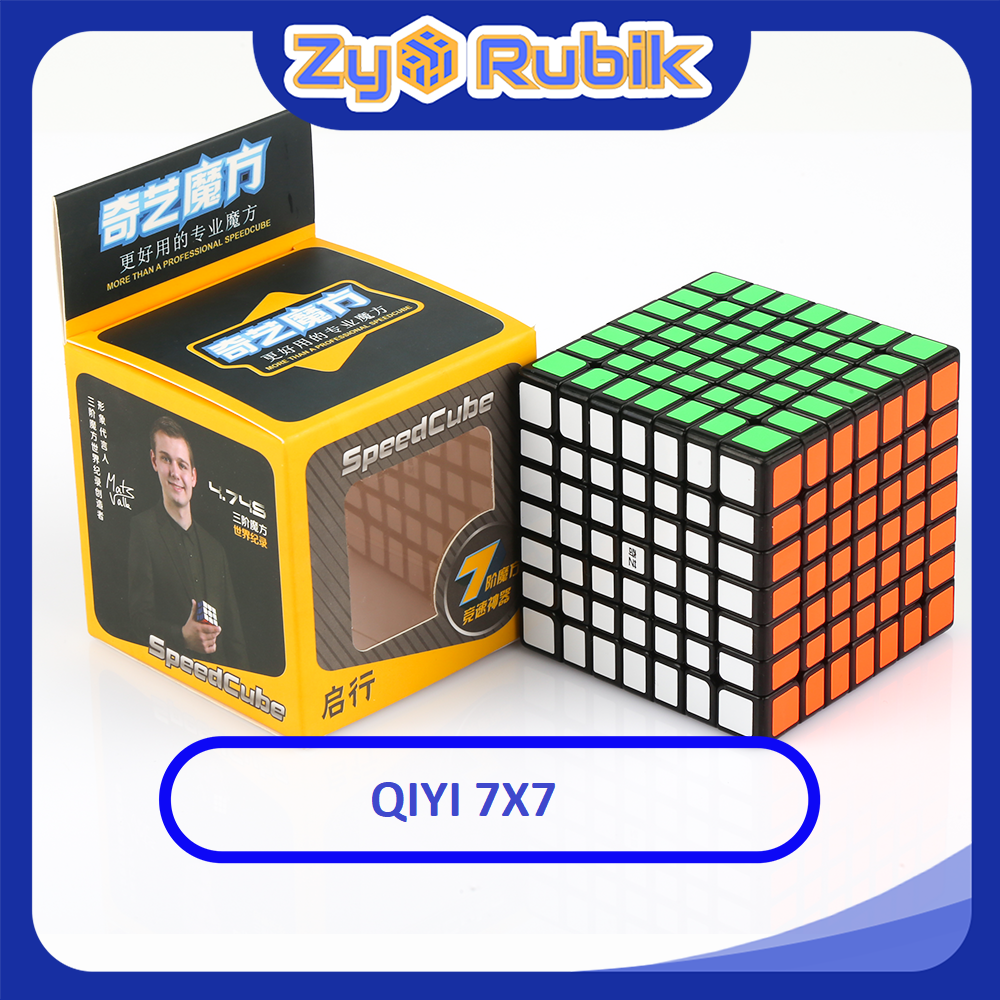 Rubik 7x7 qiyi qixing black / rubic 7x7 qiyi qixing black - zyo rubik