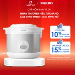 Nồi Cơm Điện Philips Dòng 1000 Series Philips HD3008/30 - Hàng Phân Phối Chính Hãng