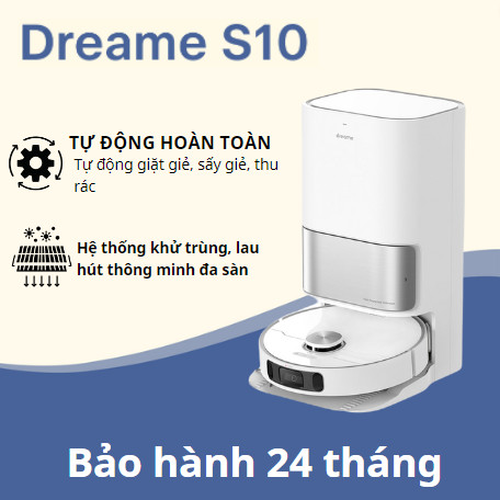Robot hút bụi lau nhà Dreame S10