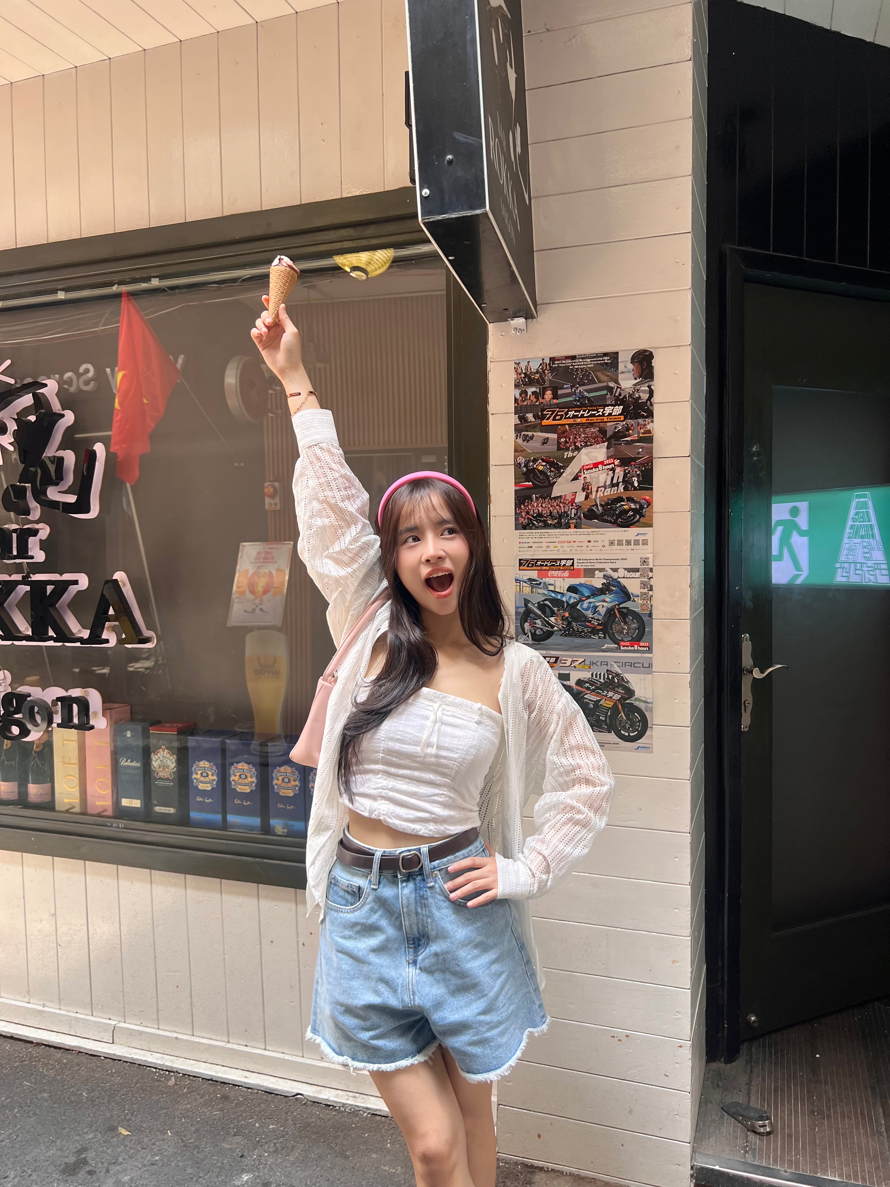 Quần short ngố ống rộng nữ denim lưng cao ulzzang | nalia shorts | secodee