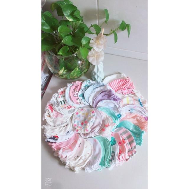 Combo 10 đôi bao tay hotga vãi mềm thoáng mát mang lại cảm giác dễ chịu cho bé