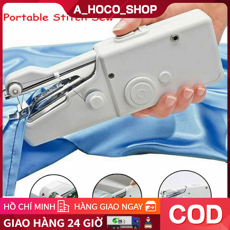 Máy khâu nhỏ Hướng dẫn sử dụng cầm tay Máy khâu mini Gia dụng Vá kim loại không dây Dụng cụ làm thủ công phụ kiện hoco