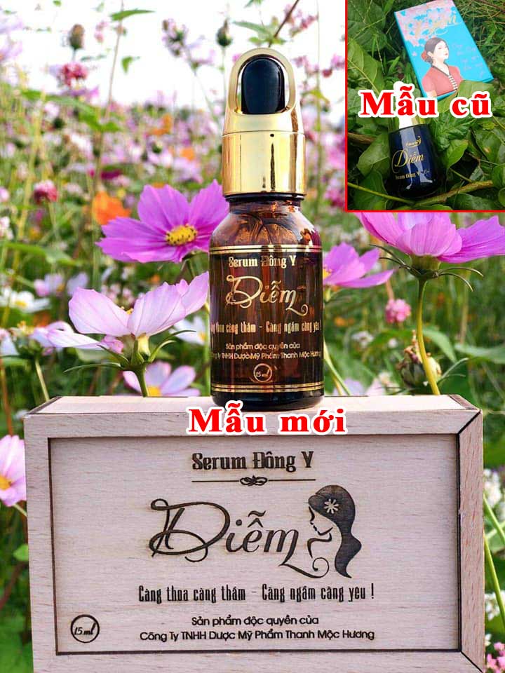 Serum dưỡng da Đông Y Diễm Thanh Mộc Hương mẫu mới
