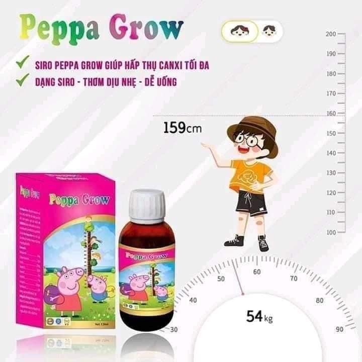 SIRO PEPPA GROW TĂNG CHIỀU CAO CHO TRẺ