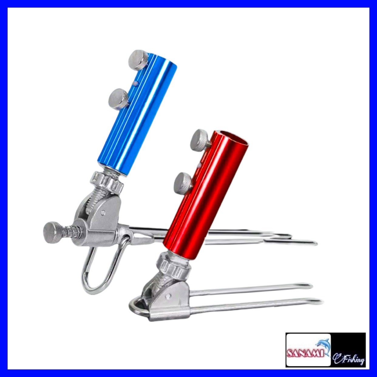 Chân cắm đất gác cần câu đài, dùng để cắm đất hoặc cắm ghế câu cá lk-5 - sanami fishing