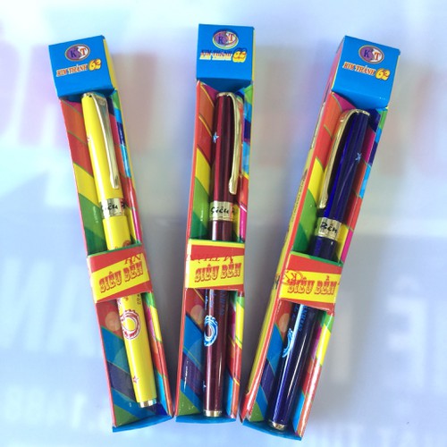 Sét 3 bút máy kim thành 62 siêu bền chính hãng - kt62