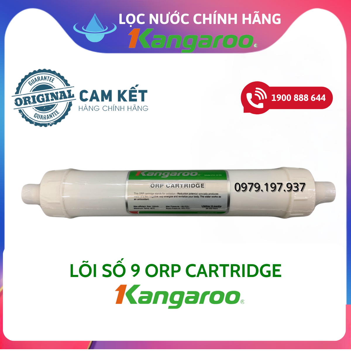 Lõi lọc nước Kangaroo lõi lọc số 9 - ORP Cartridge