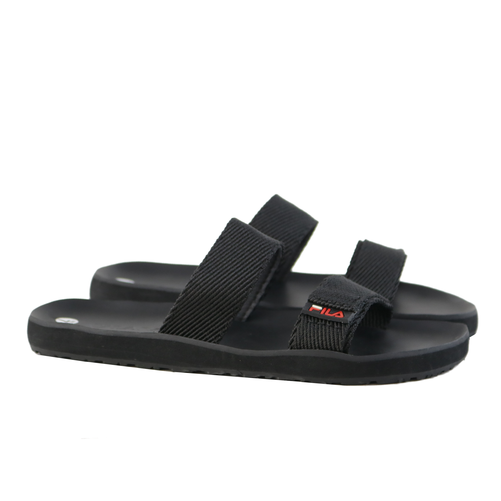Dép giavy quai ngang nữ- k474 đen