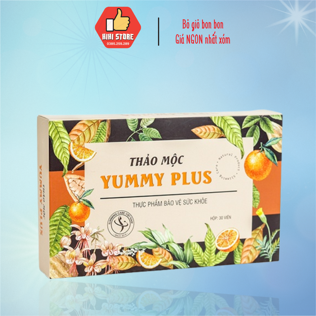 Viên tăng cân thảo mộc Yummy Plus 3-6kg/ tháng