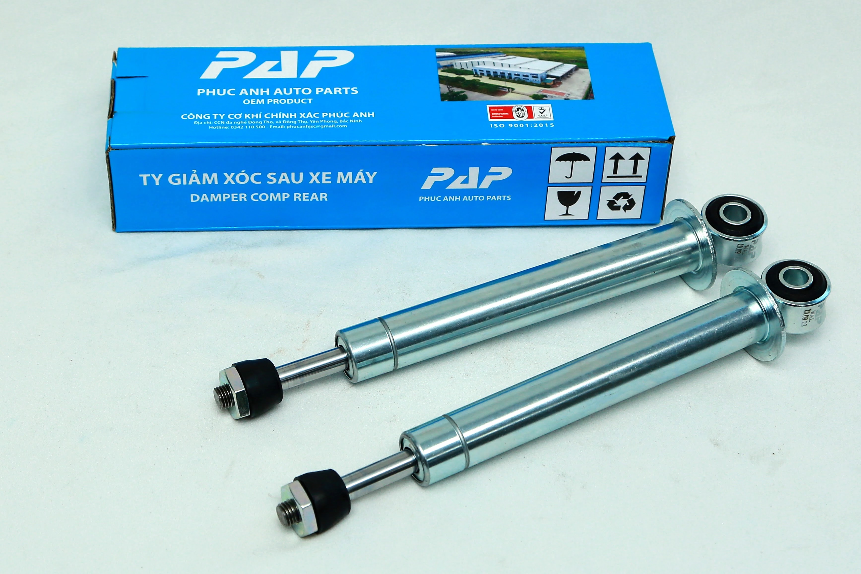 1 đôi Ty phuộc  giảm xóc sau xe máy Wave Alpha, đời xe mới, ty phi 10