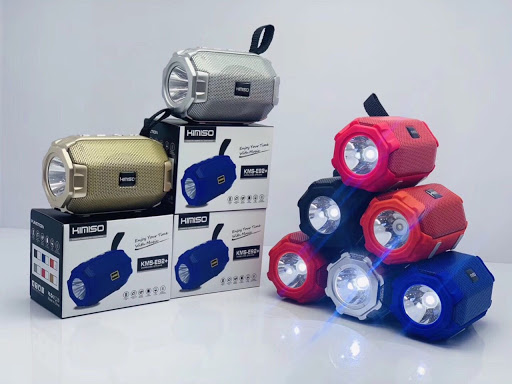 [HCM]Loa bluetooth mini kim loại E92 có đèn Led âm bass trầm kiêm đèn pin tặng kèm dây đeo