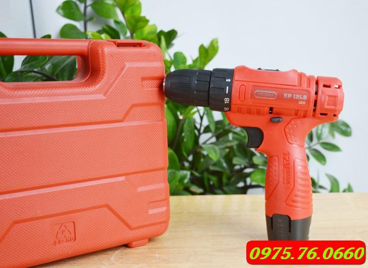 Máy khoan siêu nhỏ gọn siêu tiện dụng máy khoan pin oshima kp12 ld