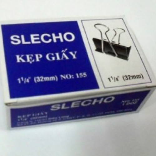 Kẹp bướm 32mm. 1 hộp - 12 cái. ùng trong văn phòng / trường học