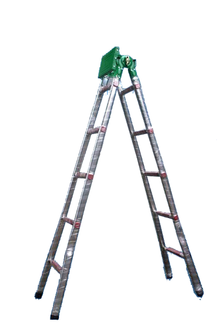 Thang inox chữ A cao 2m