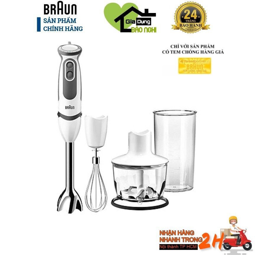 [HCM]Máy xay cầm tay Braun MultiQuick 5 Vario MQ5035 Sauce