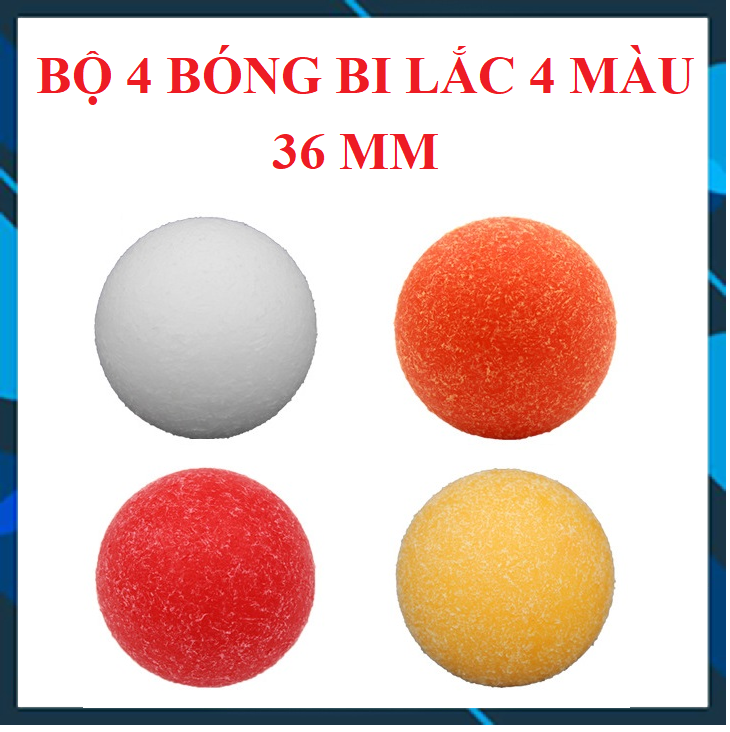 ⚡⚡ [HOT SALE] BỘ 4 QUẢ BÓNG 36 MM CHO BÀN BI LẮC LỚN FUNO