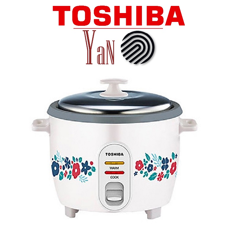 Nồi cơm điện cơ nắp rời lòng nồi chống dính 1.8l toshiba rc-18mh1pv 700w - hàng chính hãng