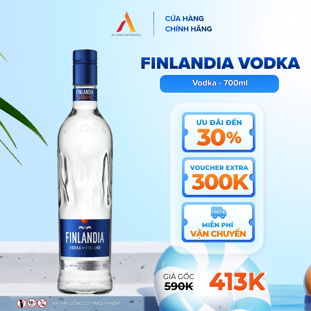 Rượu Vodka FINLANDIA Nồng Độ Alc 40% 750ml