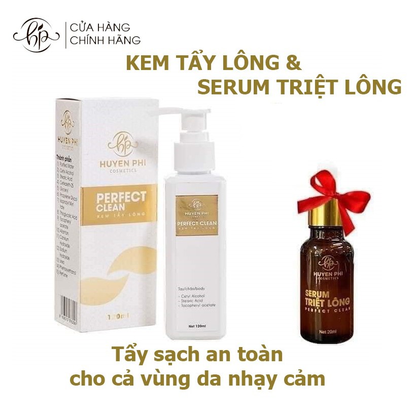 Kem Tẩy Lông Huyền Phi TẶNG serum triệt lông Vĩnh Viễn Không Đau Rát Kem Tẩy Lông Nách Vùng Kín Bikini Body